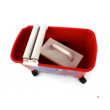 Haromac svampesett, flisevaskesett, skjøtsett komplett 22 liter Haromac svampesett, flisevaskesett, skjøtsett komplett 22 liter