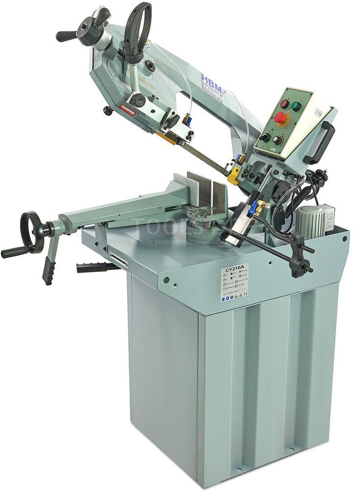 HBM 210 Profi variabel metallbåndsag - 230 volt
