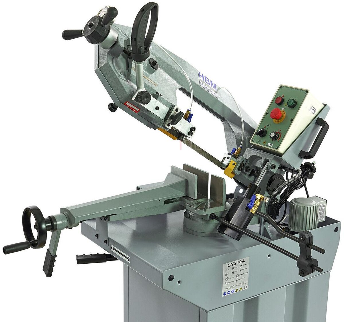 HBM 210 Profi variabel metallbåndsag - 230 volt