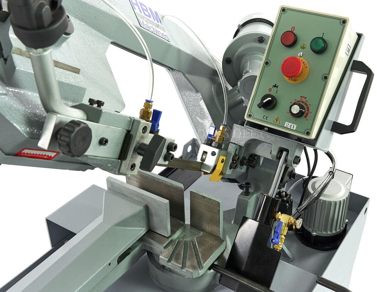 HBM 210 Profi variabel metallbåndsag - 230 volt