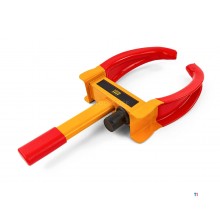 HBM Universal-Radklemme mit Schloss für Räder von 185 bis 290 mm