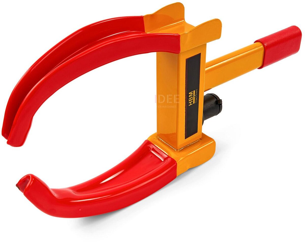 HBM Universal-Radklemme mit Schloss für Räder von 185 bis 290 mm