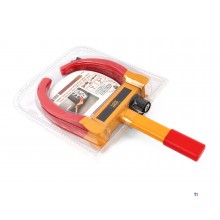 HBM Universal-Radklemme mit Schloss für Räder von 185 bis 290 mm