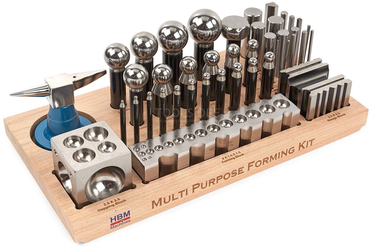 HBM ball punch set with anchors deluxe model 4