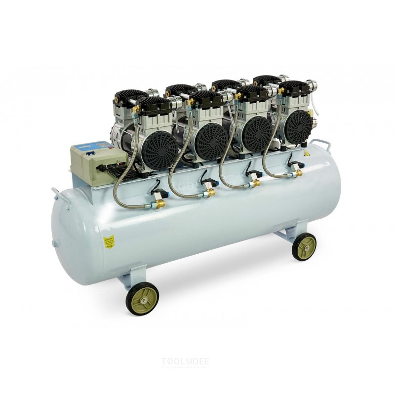 HBM 8 HP - 200 liters professionell lågbrusskompressor