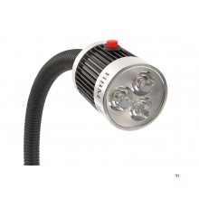 HBM magnetisk sokkel med 230 Volt kraft LED-belysning
