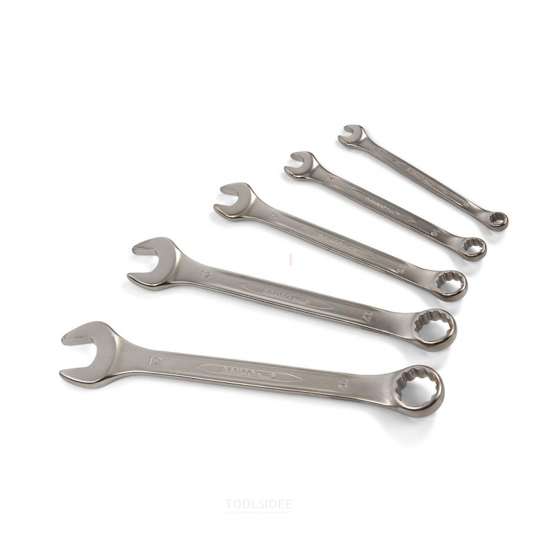Bahco 5-piece combination wrench set with moulder 5-piece 111m / sh5