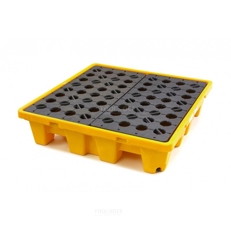 HBM 230 liter oil barrels collection tray, drip tray for 4 barrels