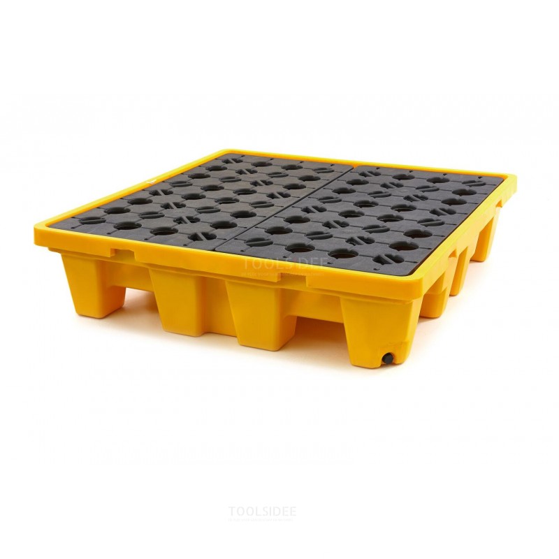 HBM 230 liter oil barrels collection tray, drip tray for 4 barrels