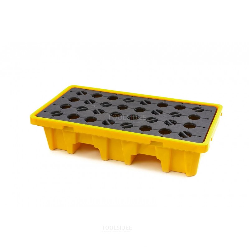 HBM 120 liter oil barrels collection tray, drip tray for 2 barrels