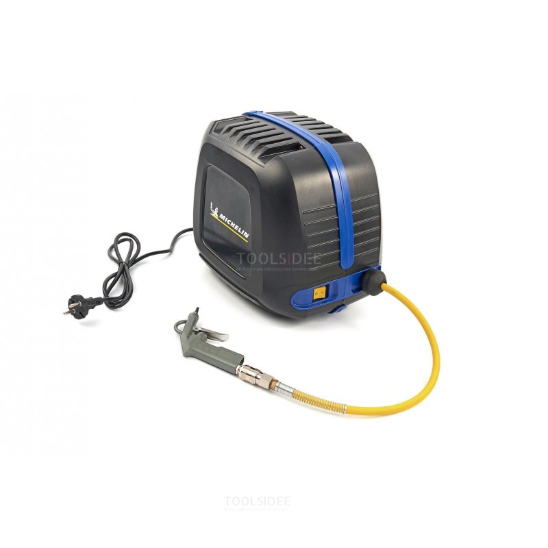 WALLAIR Wall mounted air compressor with integrated hose reel 