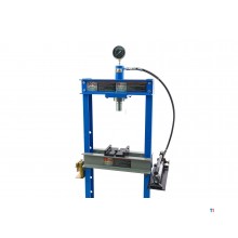 Presse d'atelier professionnelle HBM 20 tonnes avec jeu de broches de presse