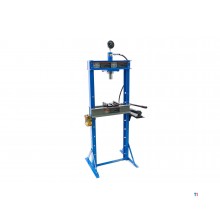 Presse d'atelier professionnelle HBM 20 tonnes avec jeu de broches de presse