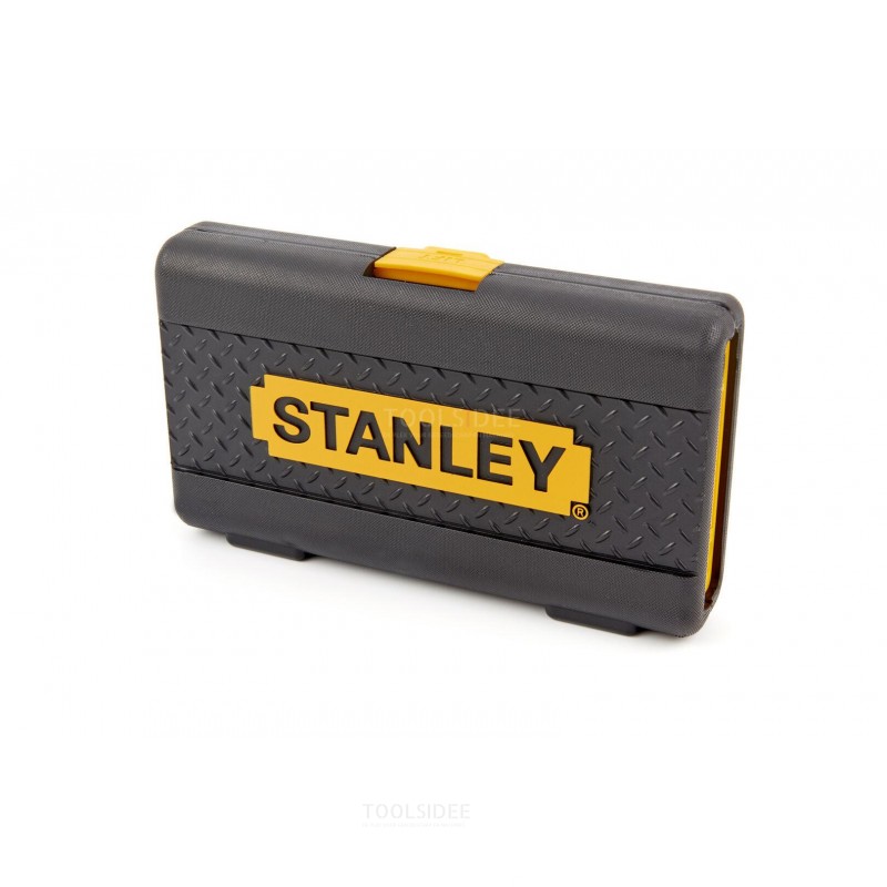 Stanley 17-teiliger 1/4 Steckschlüsselsatz, Steckschlüsselsatz im Koffer