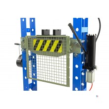 Pressa a telaio professionale HBM da 50 tonnellate, pressa da officina con cremagliera di sicurezza Pressa a telaio professionale HBM da 50 tonnellate, pressa da officina con cremagliera di sicurezza