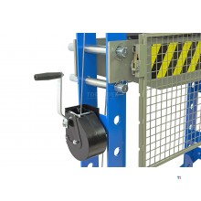 Pressa a telaio professionale HBM da 50 tonnellate, pressa da officina con cremagliera di sicurezza Pressa a telaio professionale HBM da 50 tonnellate, pressa da officina con cremagliera di sicurezza