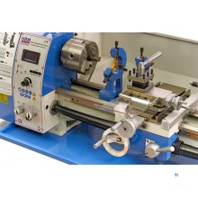 Torno de metal HBM 250 x 550 Profi Vario DRO completo