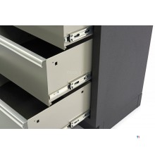 HBM 4 skuffer Profesjonelt verktøykabinett for verkstedutstyr HBM 4 skuffer Profesjonelt verktøykabinett for verkstedutstyr