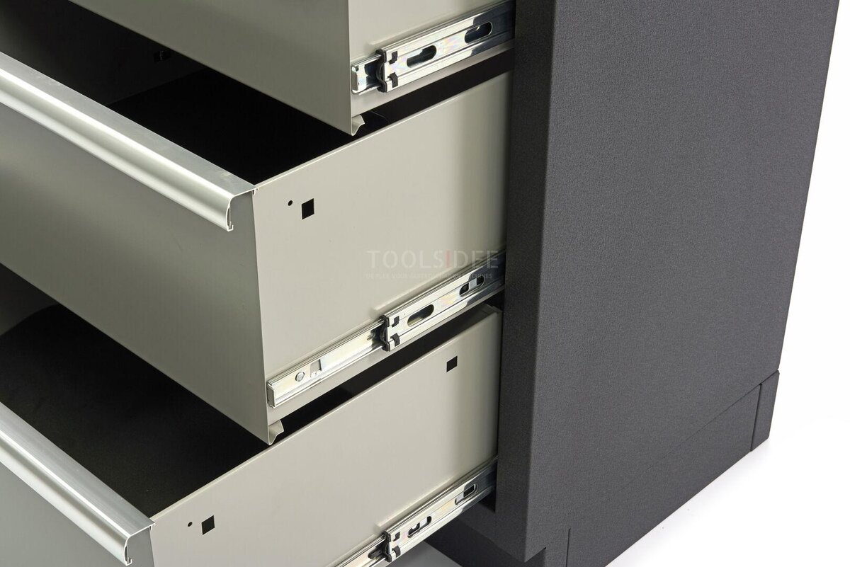 HBM 4 skuffer Profesjonelt verktøykabinett for verkstedutstyr HBM 4 skuffer Profesjonelt verktøykabinett for verkstedutstyr