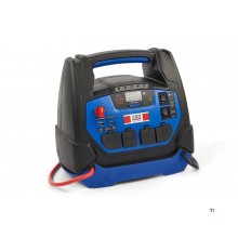 HBM Professional Auto Start Booster, Jumpstarter Battery Booster, 230 V, 12 V, 22 Ah