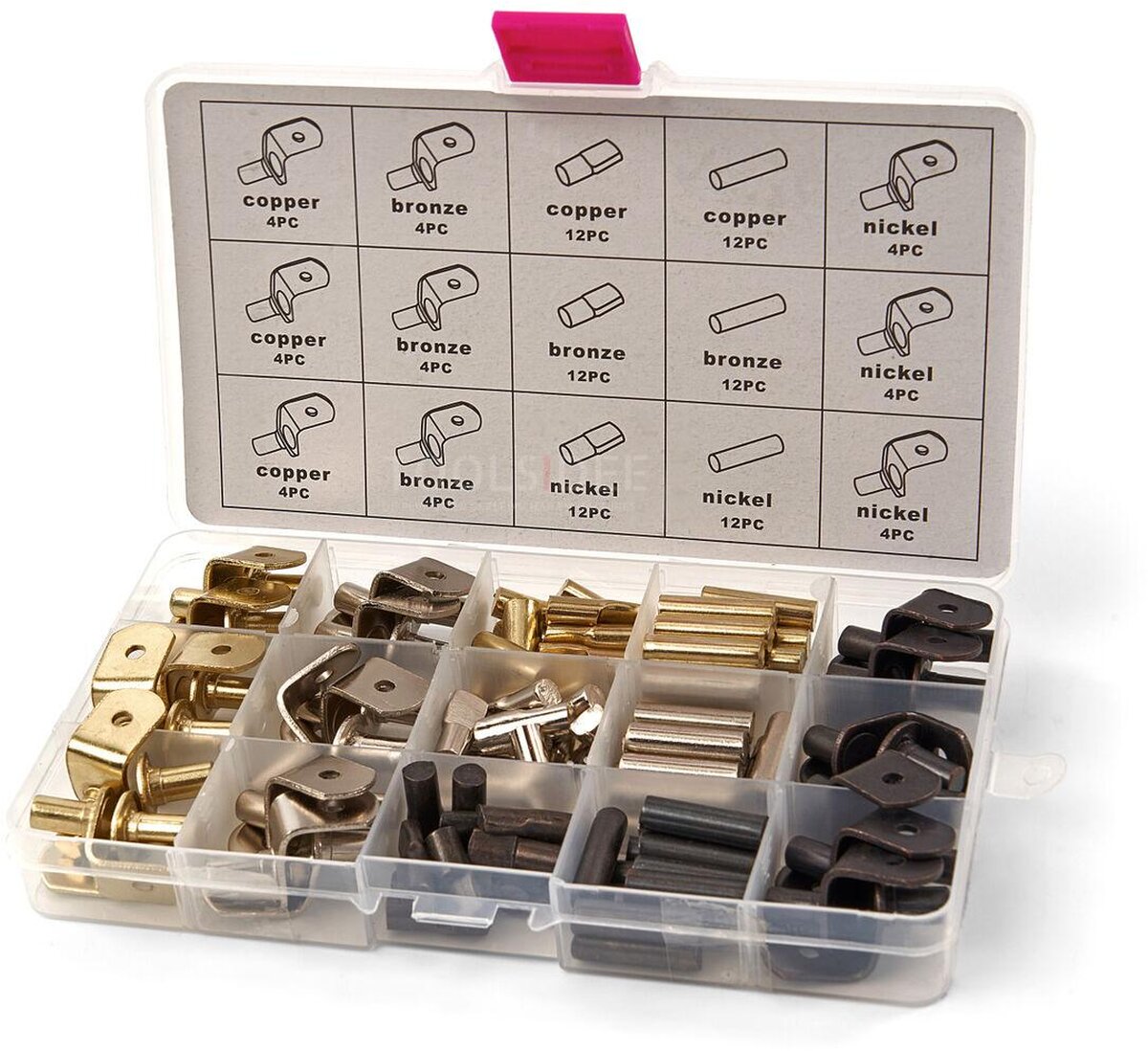 HBM 108 Stykk Hylleværere og Hylleværere med krøll