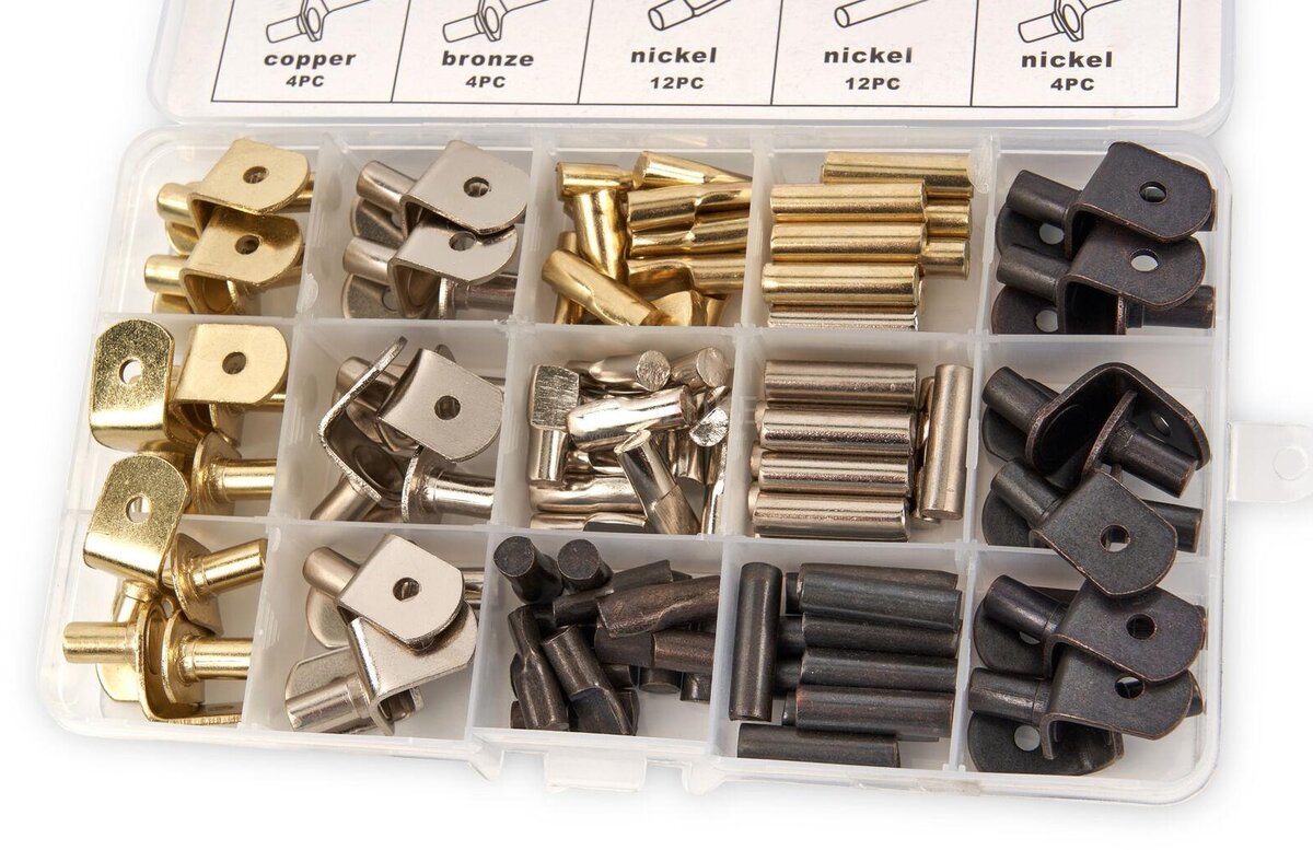 HBM 108 Stykk Hylleværere og Hylleværere med krøll