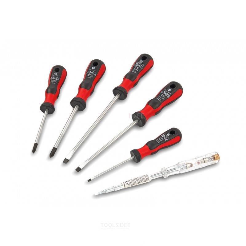 Athlet 6-piece professional screwdriver set
