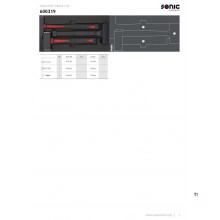Sonic Carrello portautensili riempito 168 pezzi s9