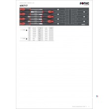 Sonic Carrello portautensili riempito 168 pezzi s9