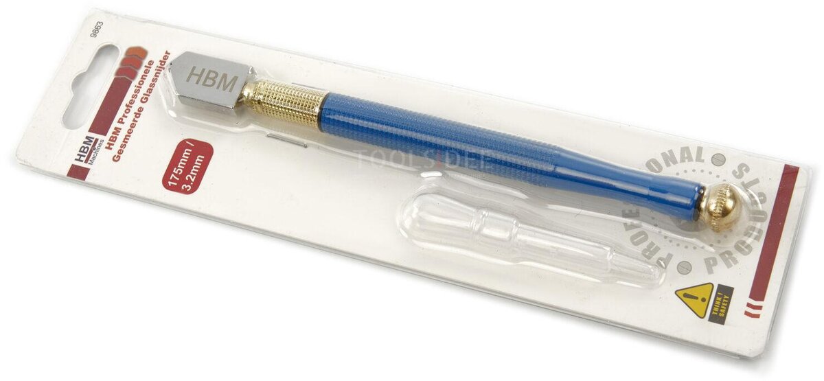 HBM Profi-Glasschneider mit Schmiermittel