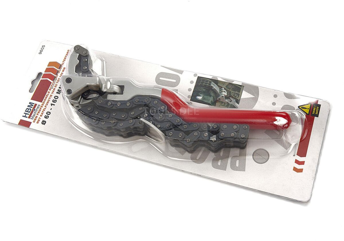 HBM Professional Super Grip Oil Filter Tang med sperrefunksjon fra 60 til 160 mm