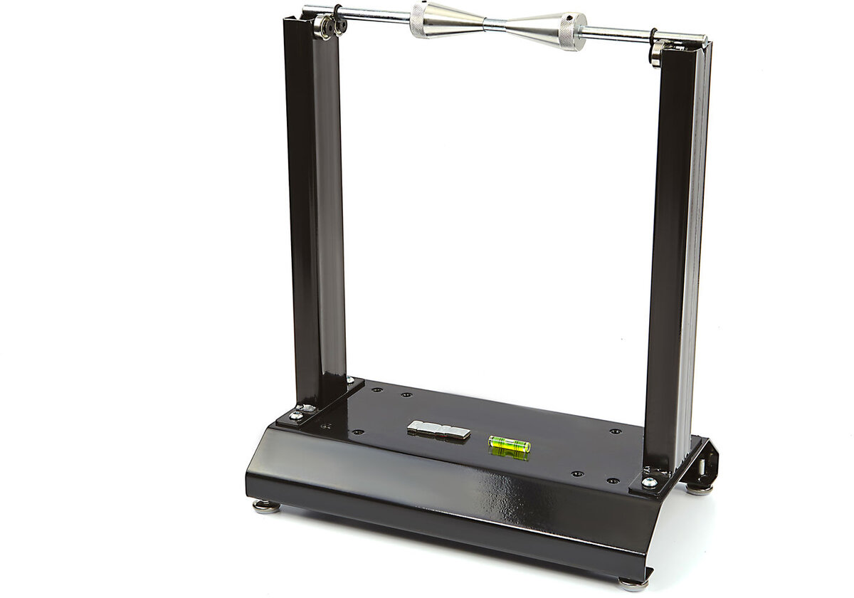 HBM motorsykkeldekkbalanseringsenhet med justerbare ben