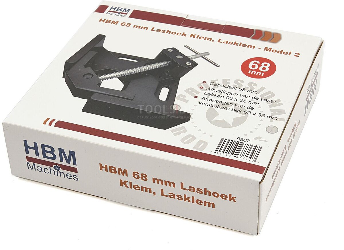 HBM Schweißwinkelklemme 68 mm – Modell 2