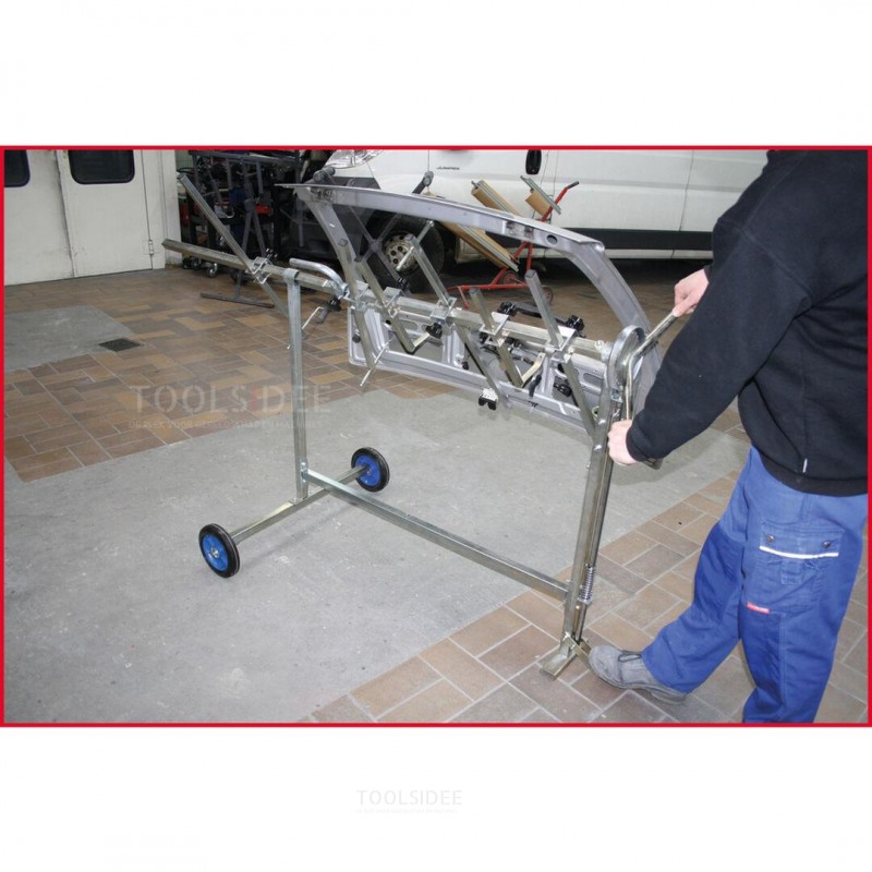 HBM mobile and rotatable spray stand, sanding stand