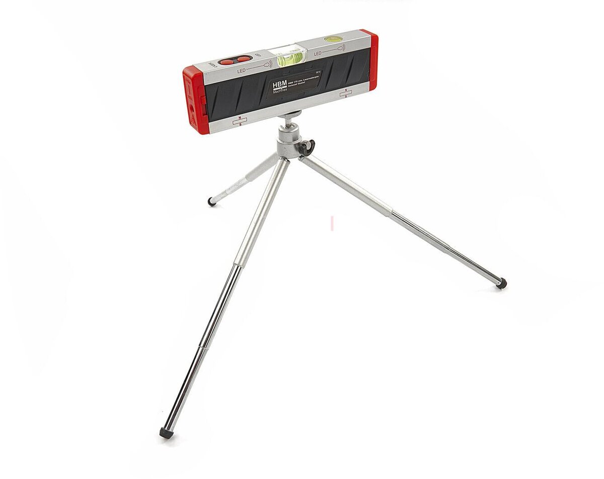 HBM 175 mm lasernivå inkludert stativ HBM 175 mm lasernivå inkludert stativ