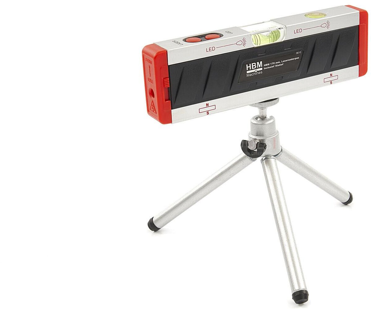 HBM 175 mm lasernivå inkludert stativ HBM 175 mm lasernivå inkludert stativ