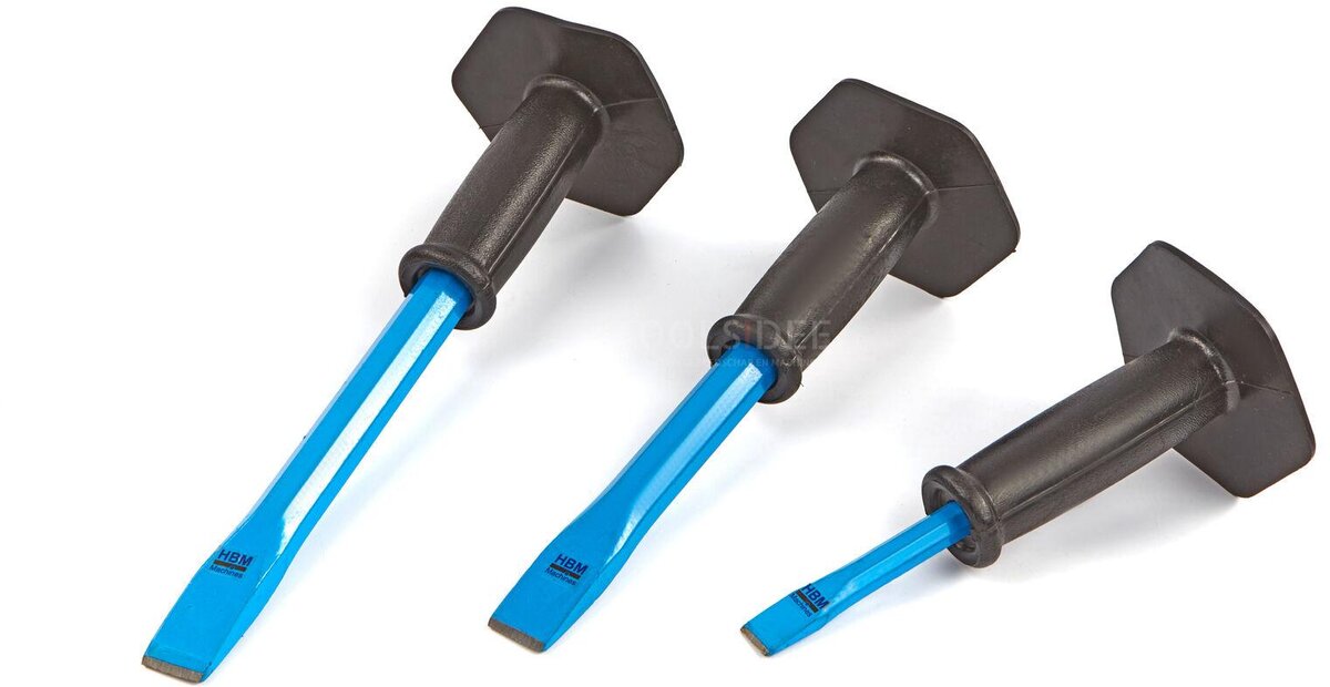 HBM cold chisels with protection