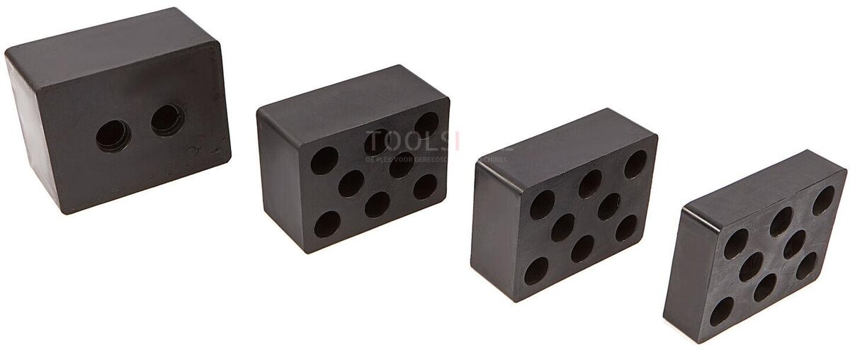 HBM rubber recording pads, blocks, universal carrier rubber