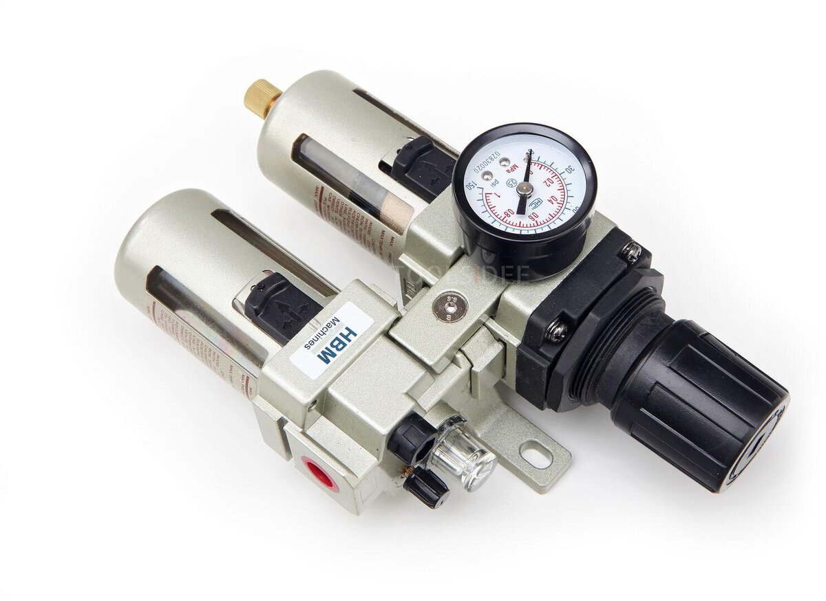 Hbm professionell avfuktare, tryckregulator, oljedimma