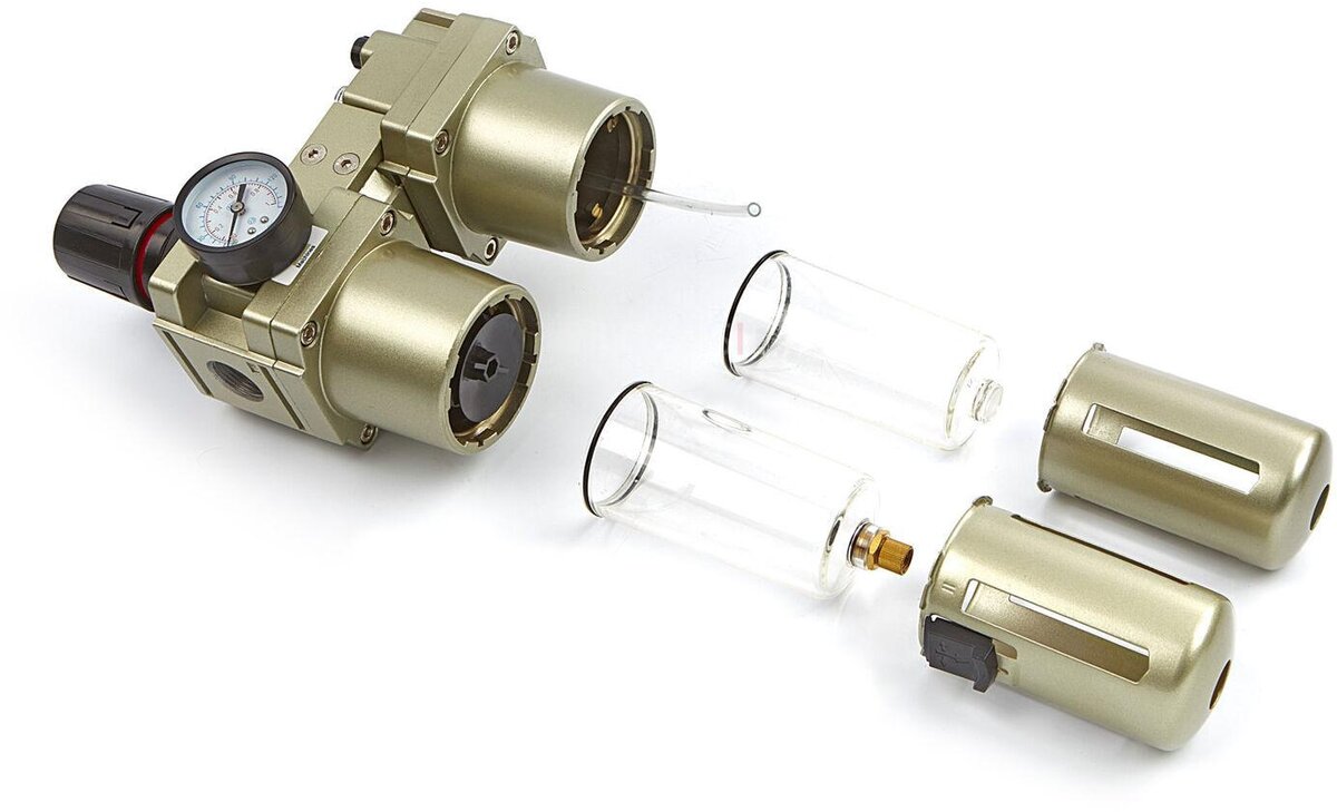 Hbm professionell avfuktare, tryckregulator, oljedimma