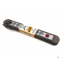 Relectric Stekkerdoos Met 1,5 Meter Kabel 3 x 1,5 mm en Aan / Uit Schakelaar