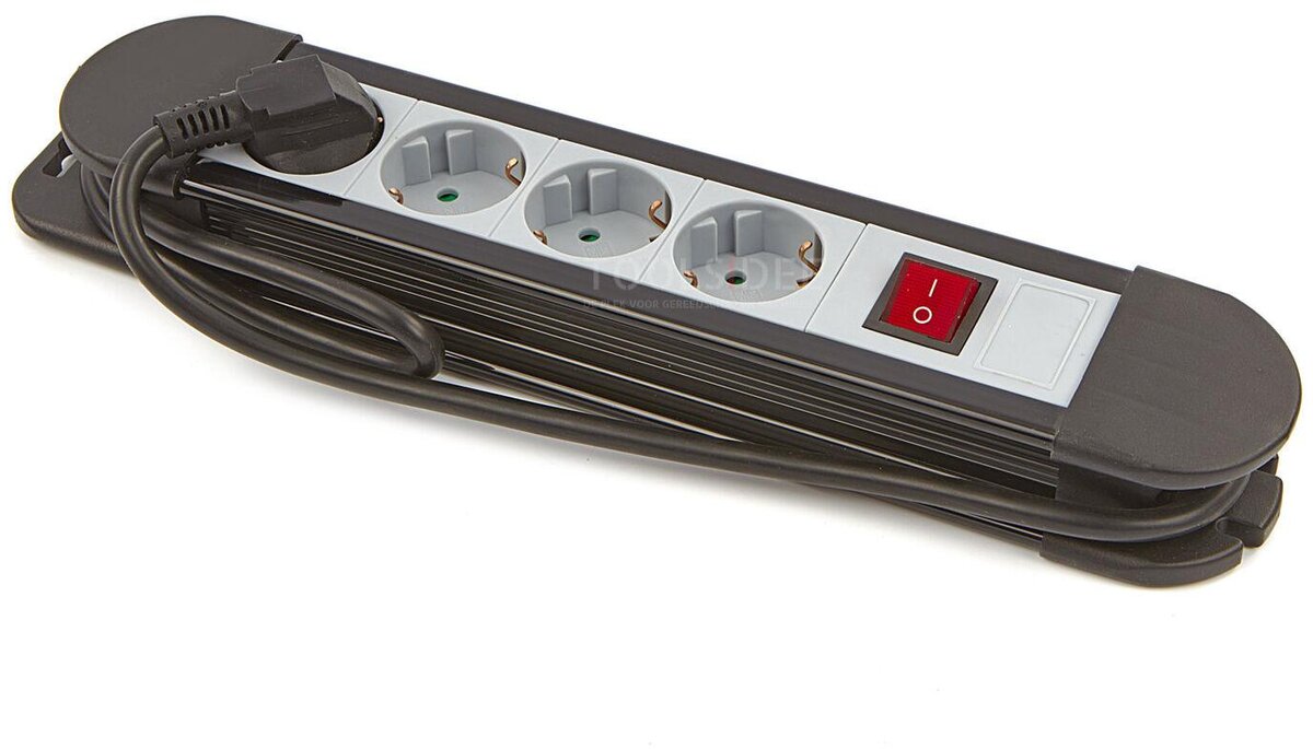 Relectric Stekkerdoos Met 1,5 Meter Kabel 3 x 1,5 mm en Aan / Uit Schakelaar