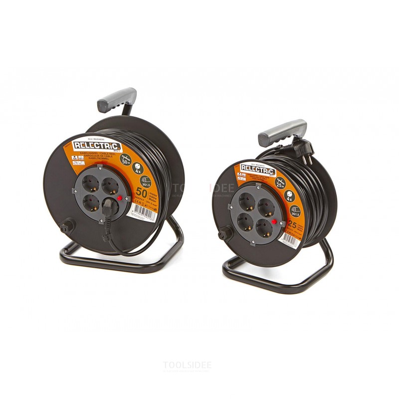 relectric cable reel, power reel 3 x 1.5 mm