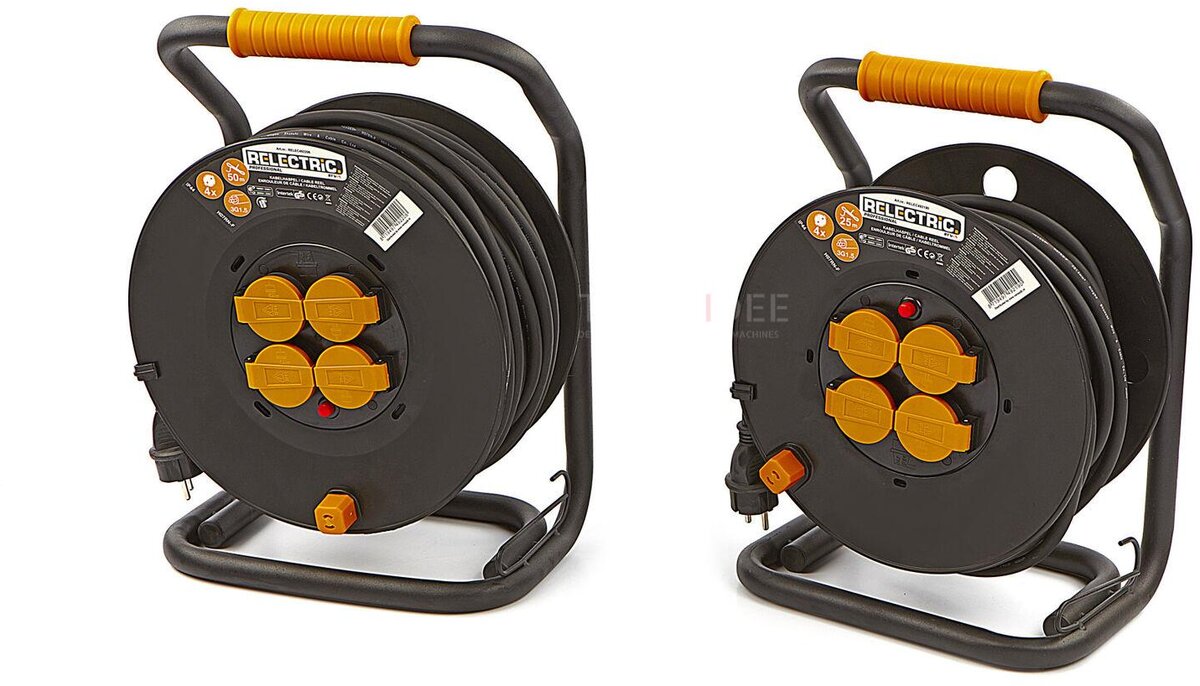 relectric avvolgicavo professionale ip44, alimentazione 3x2,5 mm