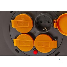 relectric avvolgicavo professionale ip44, alimentazione 3x2,5 mm