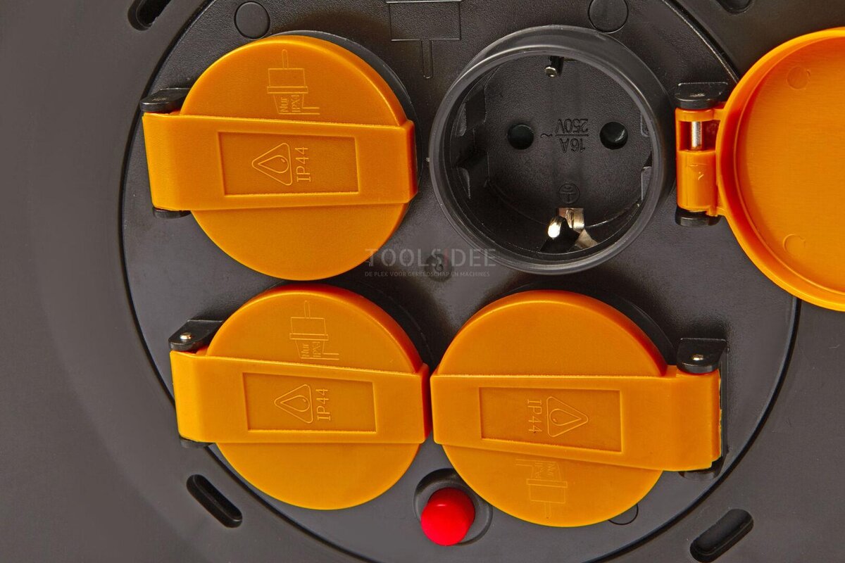 relectric avvolgicavo professionale ip44, alimentazione 3x2,5 mm