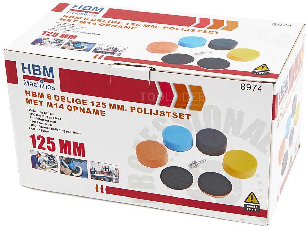 HBM 6-polersett med M14-innspilling