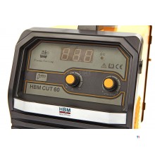 HBM cut 60 plasma cutter with digital display and igbt technology