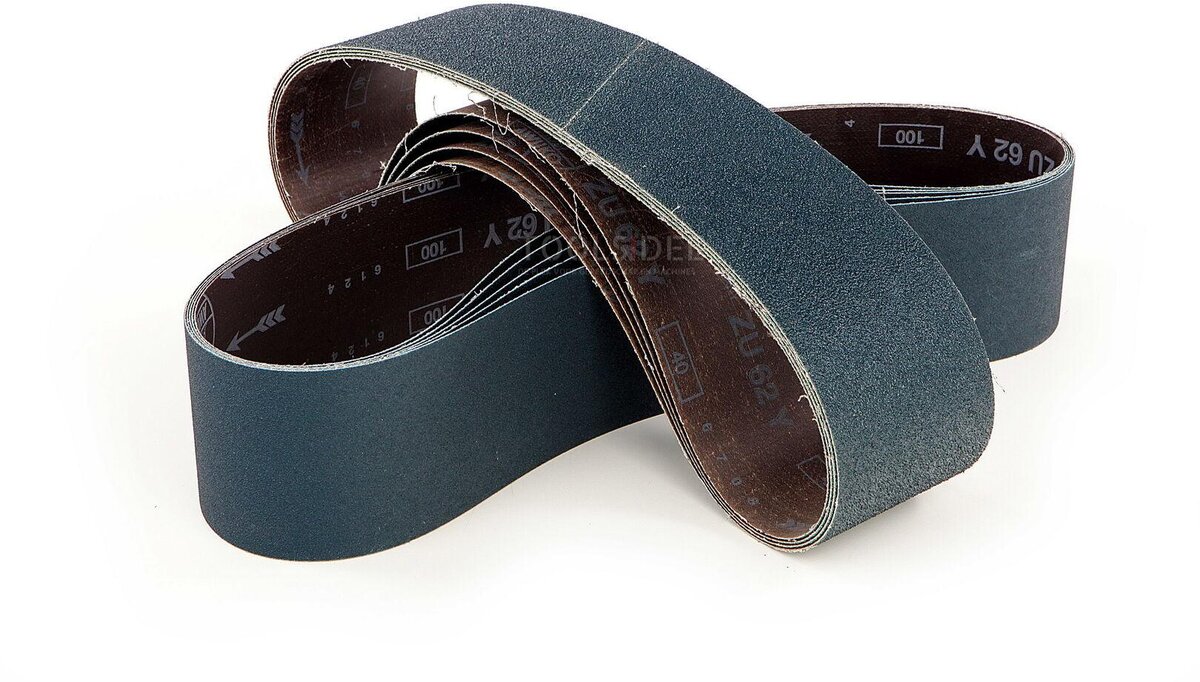 HBM 75 x 1180 zirconium sanding belts blue