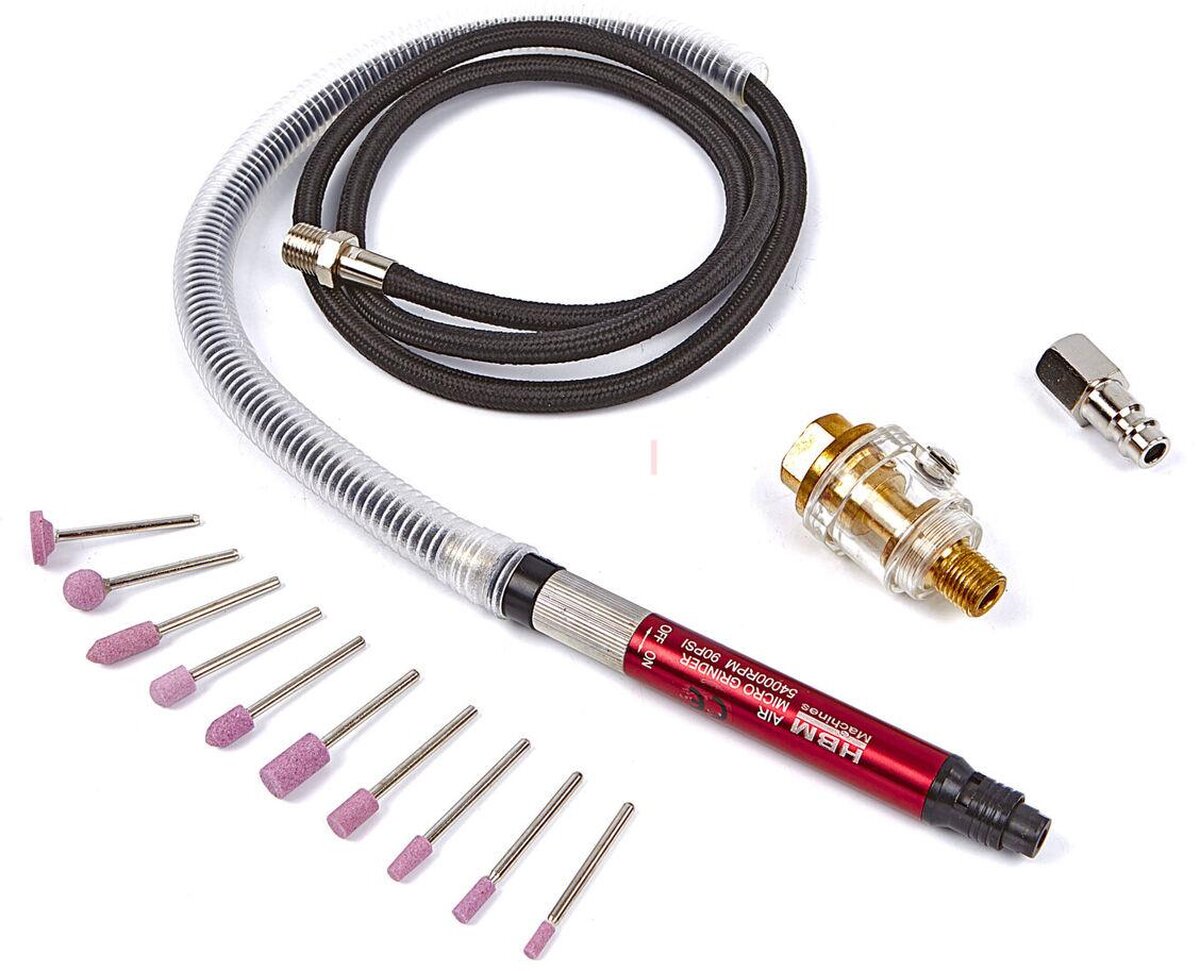 HBM AT 10 Hochgeschwindigkeits-Pneumatik-Stangenschleifmaschine